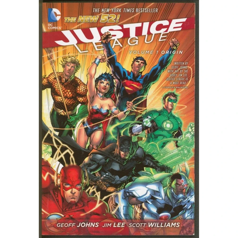 DC Comics Graphic Novel‎ Justice League Flash New 52 TPB Set #1 2